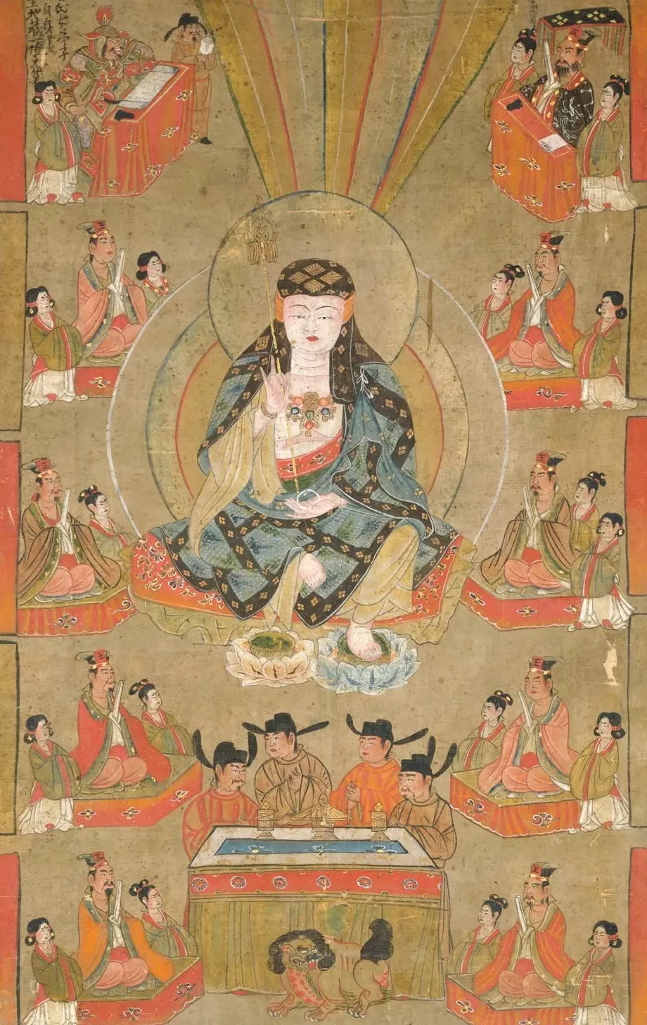 从敦煌艺术的地藏王菩萨说起-第8张图片-