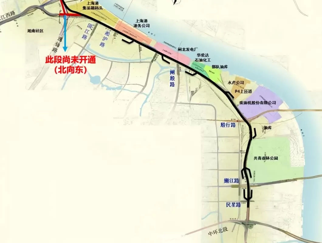 上海军工高架路主线明起开放通车，限速80公里/小时-第2张图片-