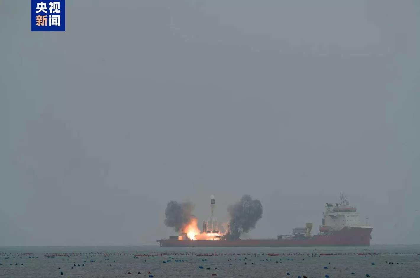 一箭三星！引力一号遥二运载火箭发射成功-第1张图片-