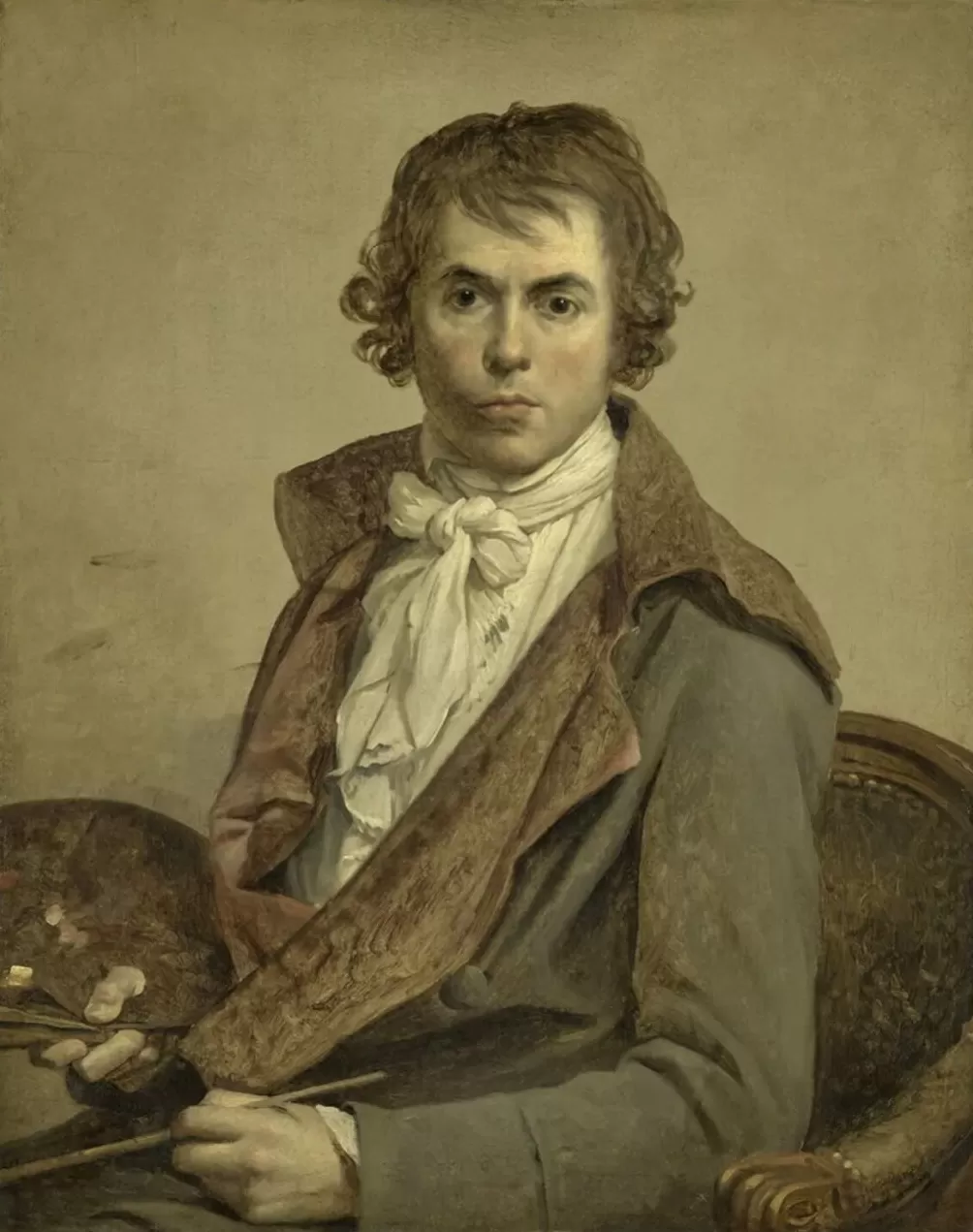 纪念雅克-路易·大卫，卢浮宫展《马拉之死》等名作-第1张图片-