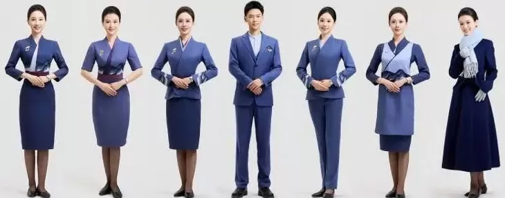 山东航空启用新制服：全面换穿平底鞋，可自由选择裙装或裤装-第3张图片-