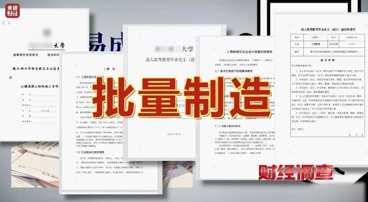 网络“暗语”接单，批量造假！央视曝光论文“黑工厂”-第12张图片-
