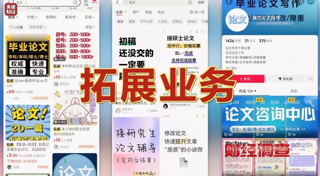 网络“暗语”接单，批量造假！央视曝光论文“黑工厂”-第16张图片-