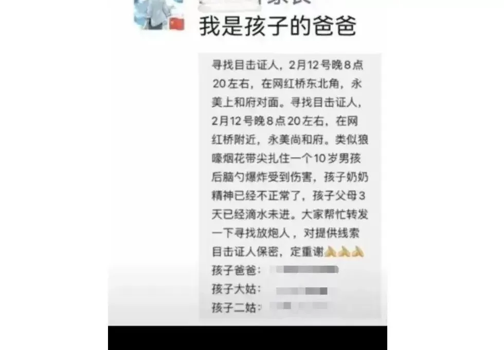 10岁男孩被烟花击中头部身亡,14岁嫌疑人被告上法庭,最新进展-第4张图片- 10岁男孩被烟花击中头部身亡,14岁嫌疑人被告上法庭,最新进展-第4张图片-