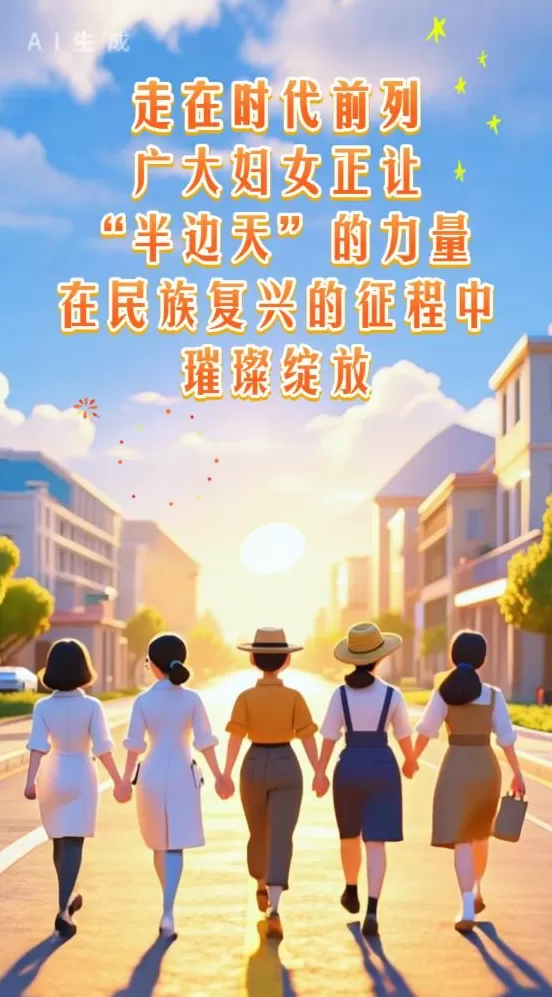 闪耀绽放!中国推动妇女走在时代前列-第1张图片- 闪耀绽放!中国推动妇女走在时代前列-第1张图片-