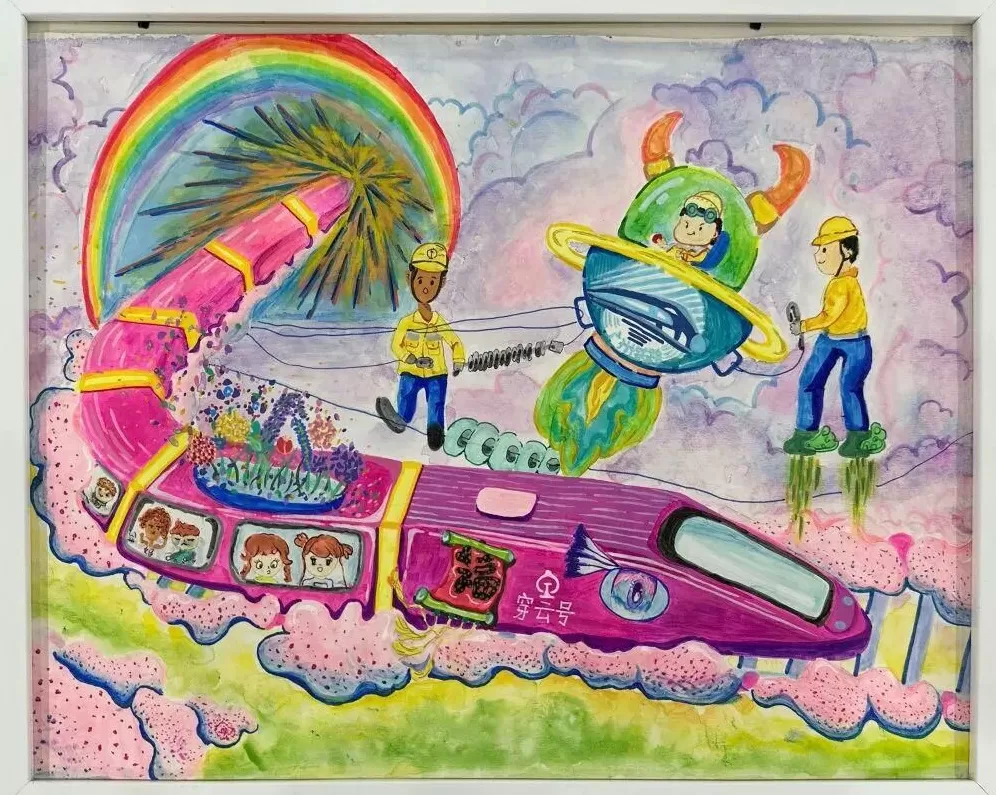 我的铁路风景｜火车带我飞进童话里-第3张图片-