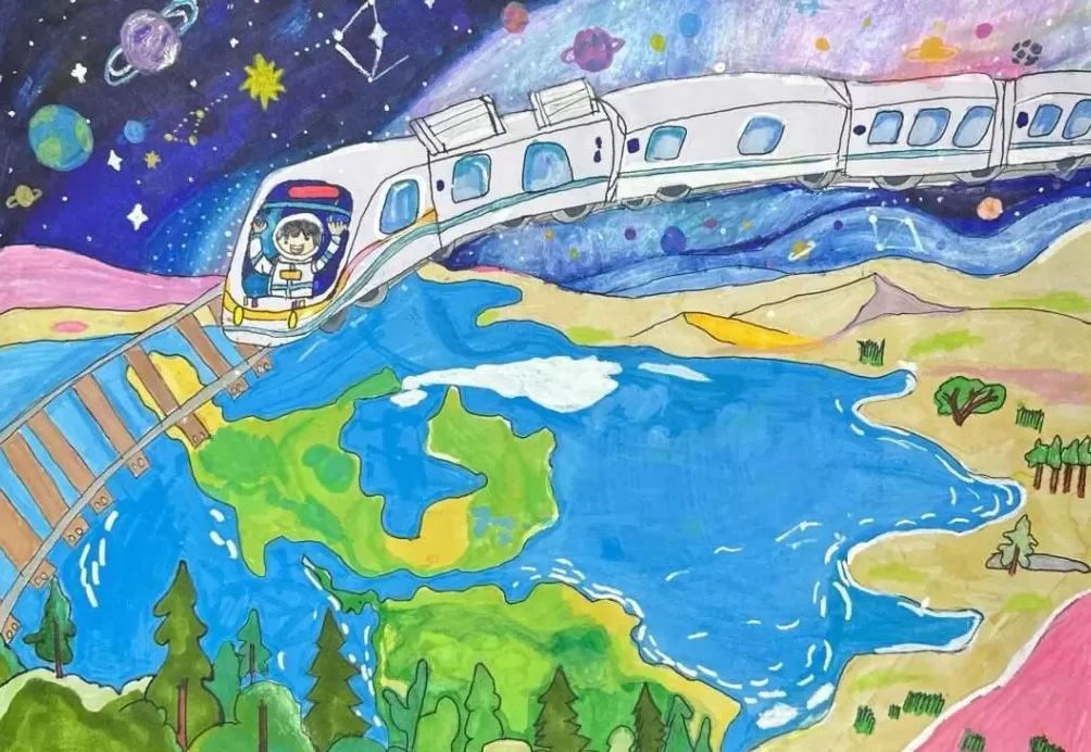 我的铁路风景｜火车带我飞进童话里-第4张图片-