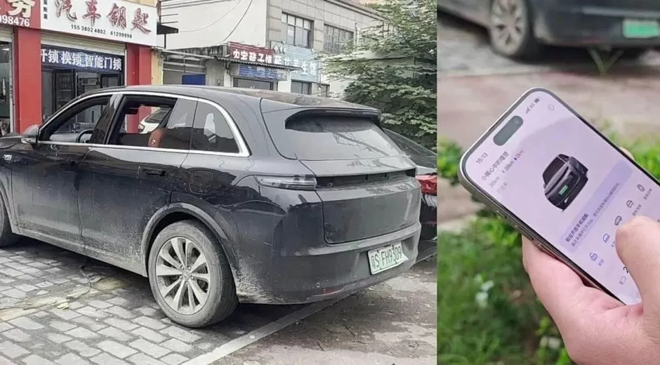 理想L8在新乡烧毁一年后离奇“复活”现身郑州街头！原车主仍可远程操控，交警部门介入-第4张图片-