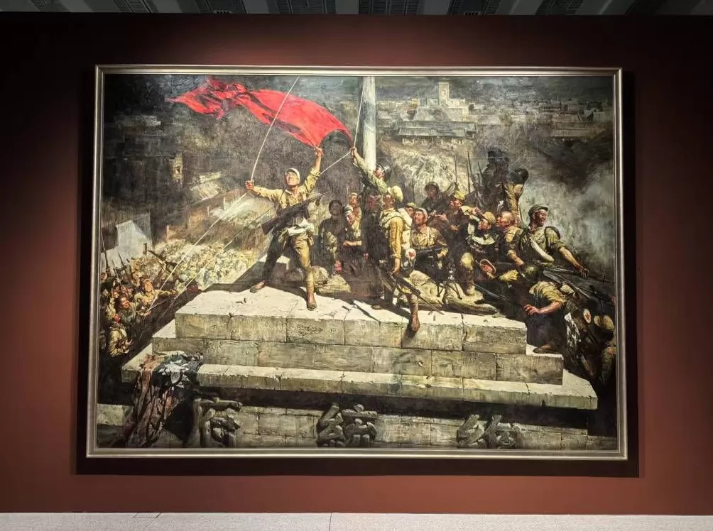 陈逸飞笔下，桥为骨水成韵的江南-第5张图片-