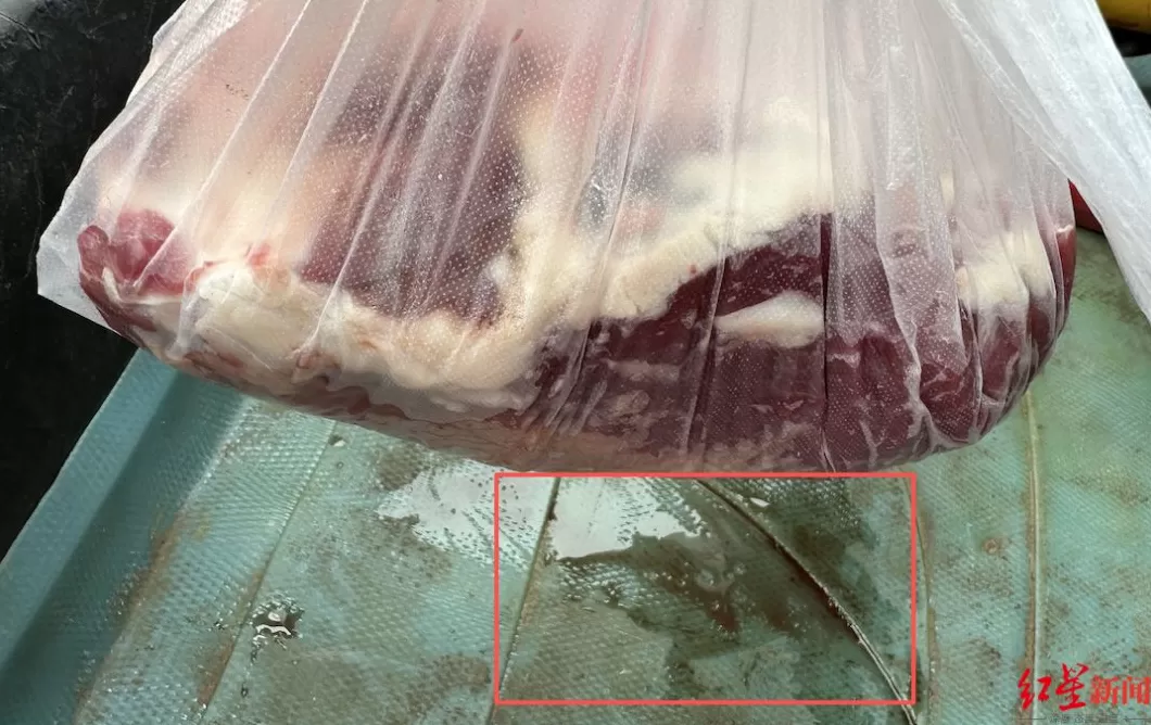 媒体调查徐州注水牛肉：一头牛能注水超百斤，连夜送批发市场-第3张图片-