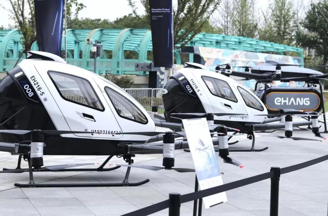 VT35全球首发，亿航再入局长航程eVTOL，低空经济进入技术落地期-第2张图片-