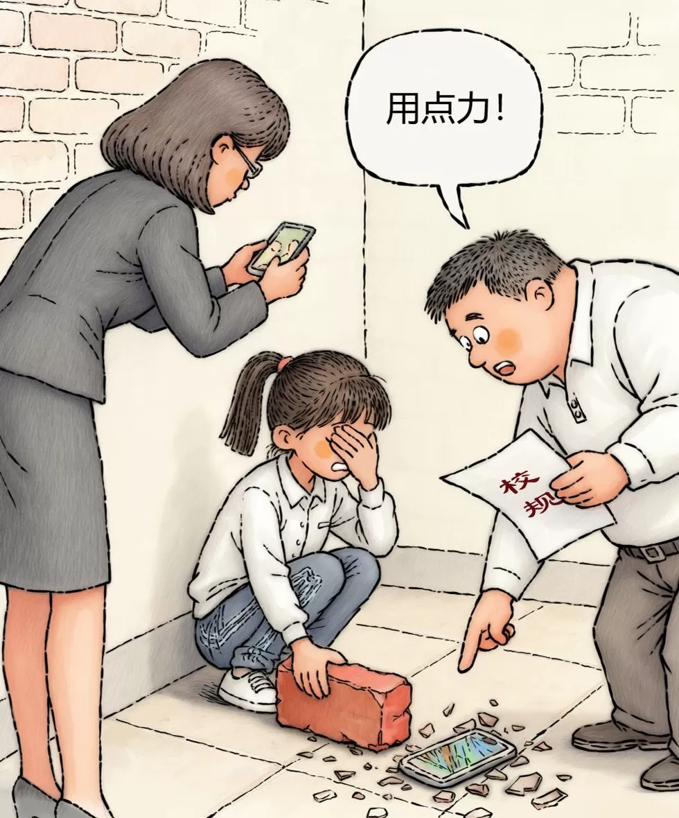 澎湃漫评｜带手机进校，就该砸掉吗-第1张图片-