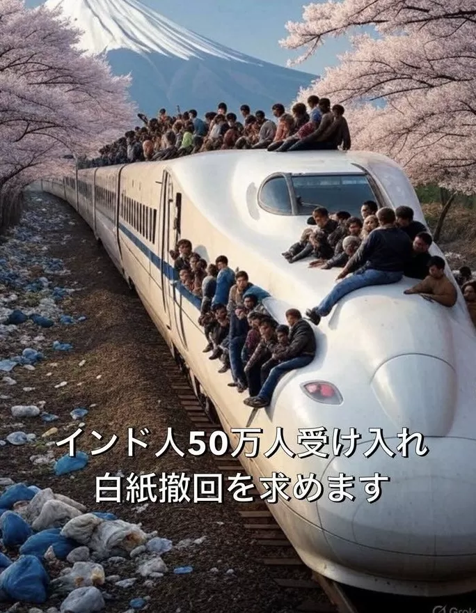 印度50万移民将攻占日本？民众街头抗议大骂：又臭又脏别来！-第9张图片-