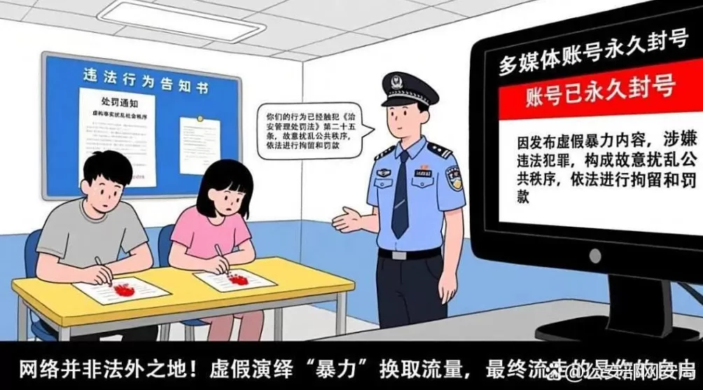 甘肃两主播为卖货演暴力剧本被罚-第4张图片-