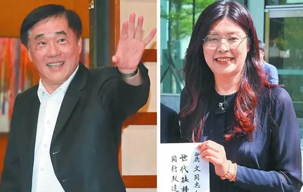 郑丽文承诺让国民党“羊群变狮群”，郝龙斌：我就是“狮王”-第1张图片-