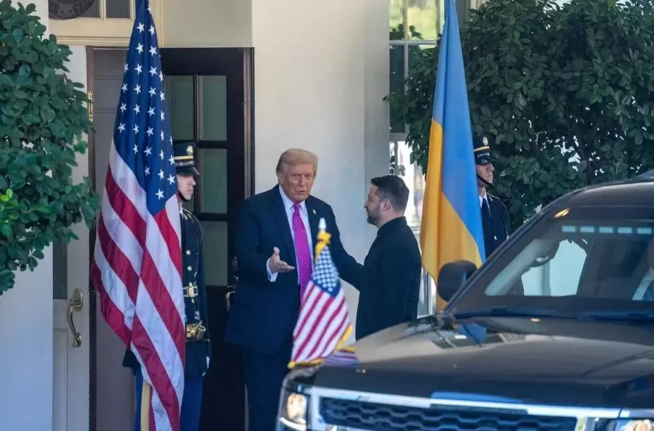 特朗普三戏泽连斯基-第1张图片-