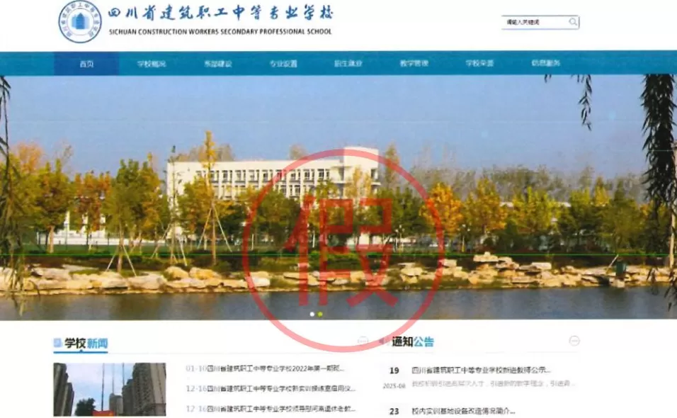 假中高职院校网站成批出现，近期3省份已揭露14所-第1张图片-