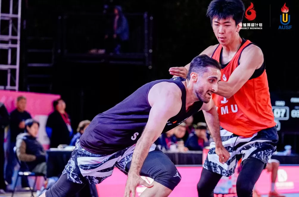 热赛风云当燃热爱，亚洲大学生3x3篮球争霸赛静安开赛-第5张图片-
