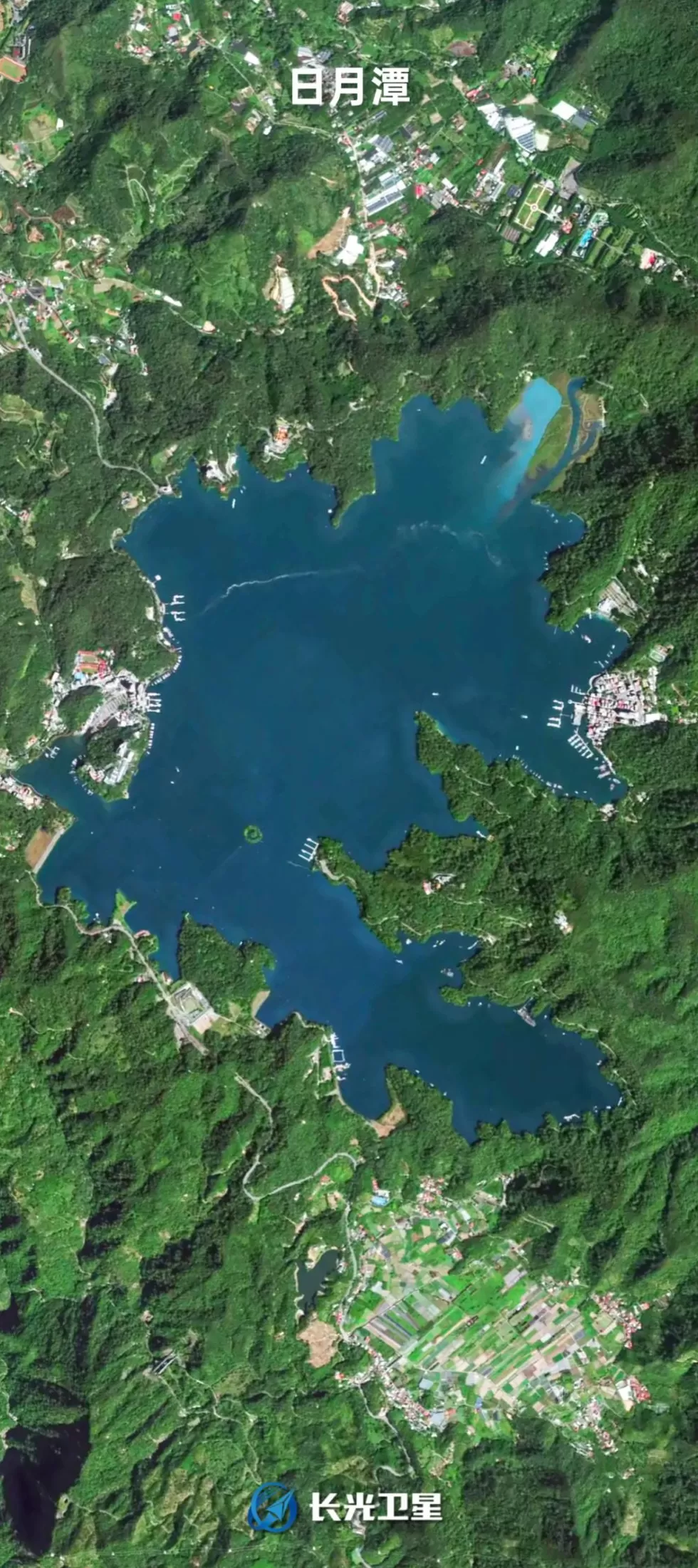 “吉林一号”卫星发布多张台湾岛高清卫星影像-第1张图片-