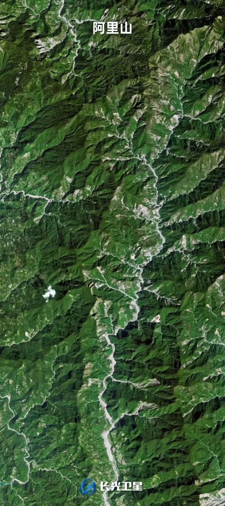 “吉林一号”卫星发布多张台湾岛高清卫星影像-第2张图片-