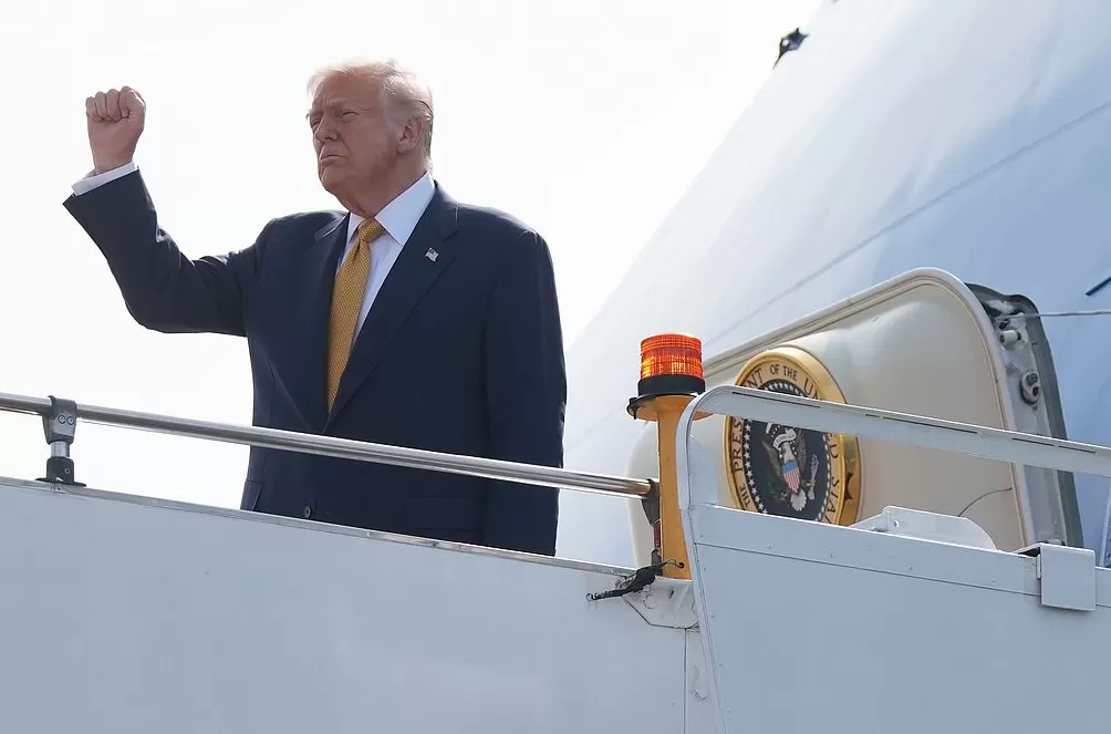 一周图片|特朗普启程访日:警方强化对“孤狼式袭击”的防范-第1张图片- 一周图片|特朗普启程访日:警方强化对“孤狼式袭击”的防范-第1张图片-