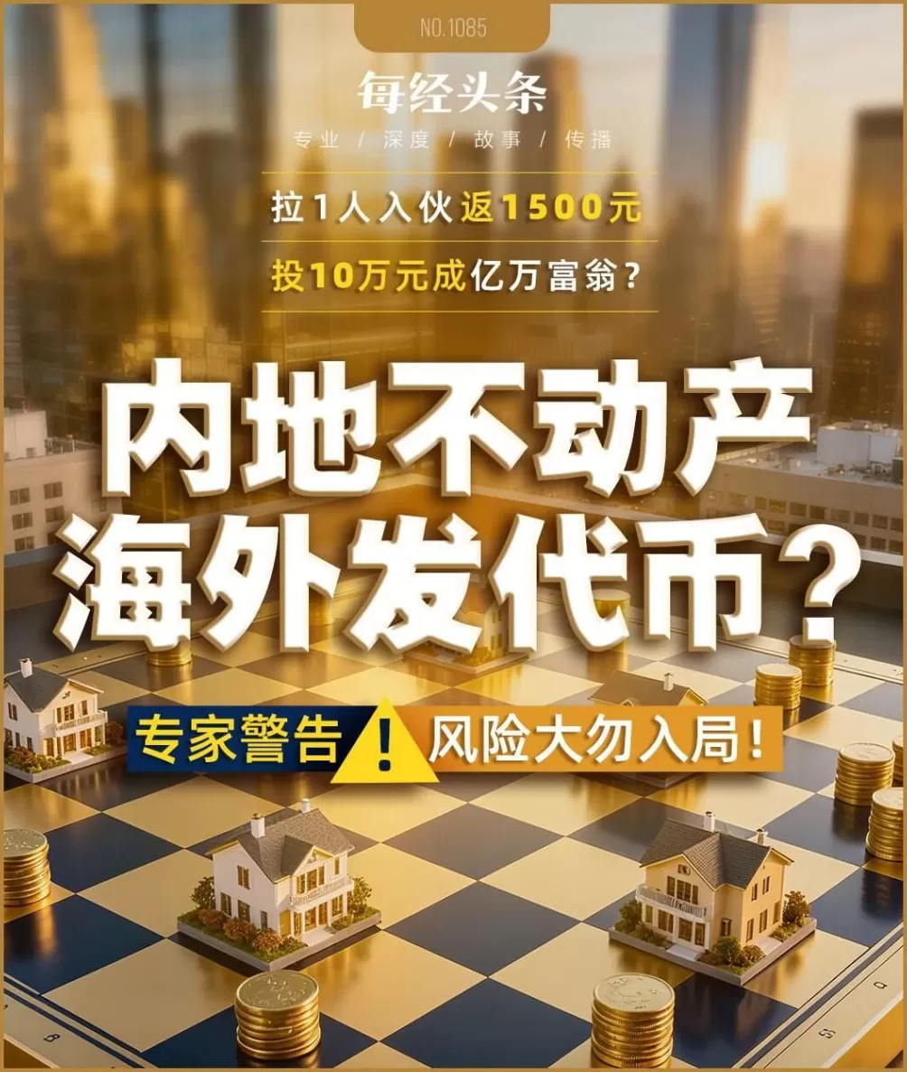 拉1人入伙返1500元，投10万元成亿万富翁？这家公司大肆宣传将房产海外代币化，有投钱者称是“牙签撬动地球”-第1张图片-