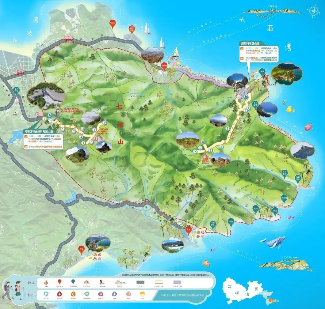 80天3人遇难，深圳大鹏半岛国家地质自然公园竖“死亡警示牌”-第4张图片-