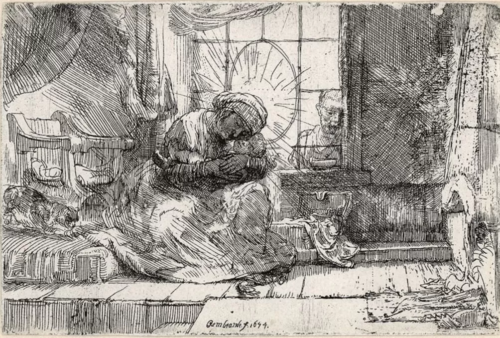 走进伦勃朗的黑白世界,看那些丰盈的生活-第9张图片- 走进伦勃朗的黑白世界,看那些丰盈的生活-第9张图片-