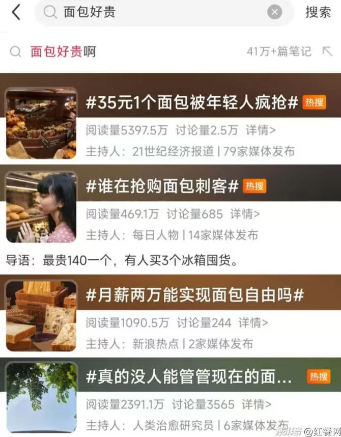 单价35元遭吐槽，面包跻身 “当代奢侈品三巨头”-第1张图片-