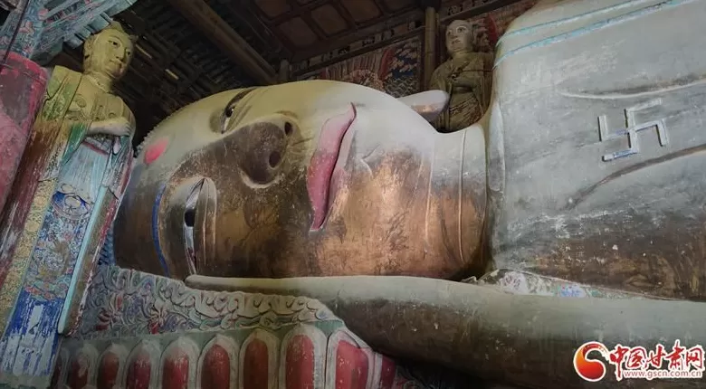 何以中国·壁画里的中国｜张掖大佛寺：丝路艺术瑰宝与交融坐标-第3张图片-