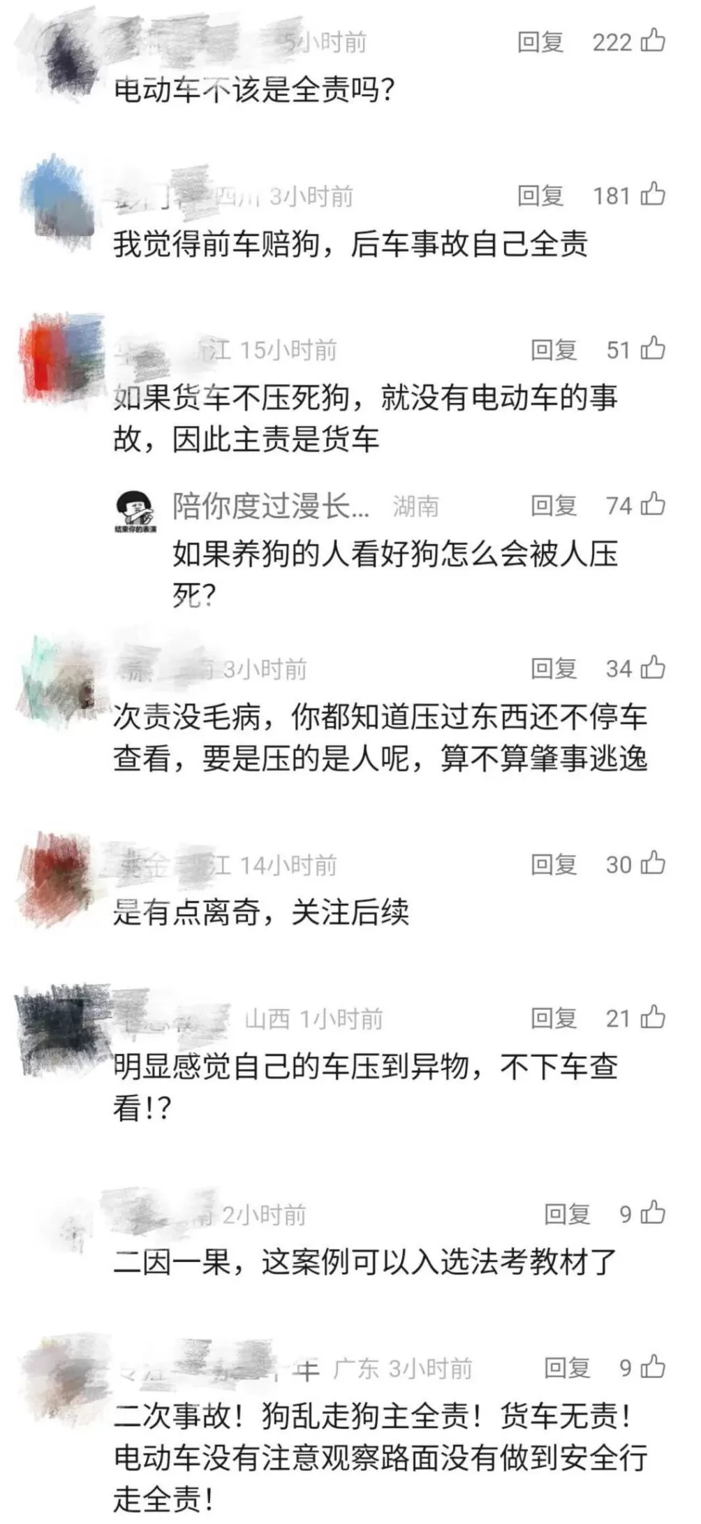 司机深夜撞死狗,二次事故致71岁老太身亡,交警认定三轮车主责货车次责,双方均不服-第4张图片- 司机深夜撞死狗,二次事故致71岁老太身亡,交警认定三轮车主责货车次责,双方均不服-第4张图片-