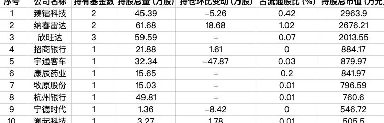 9家外资公募最新持仓曝光,AI科技成布局热点-第8张图片- 9家外资公募最新持仓曝光,AI科技成布局热点-第8张图片-