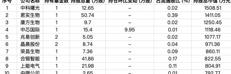 9家外资公募最新持仓曝光,AI科技成布局热点-第9张图片- 9家外资公募最新持仓曝光,AI科技成布局热点-第9张图片-