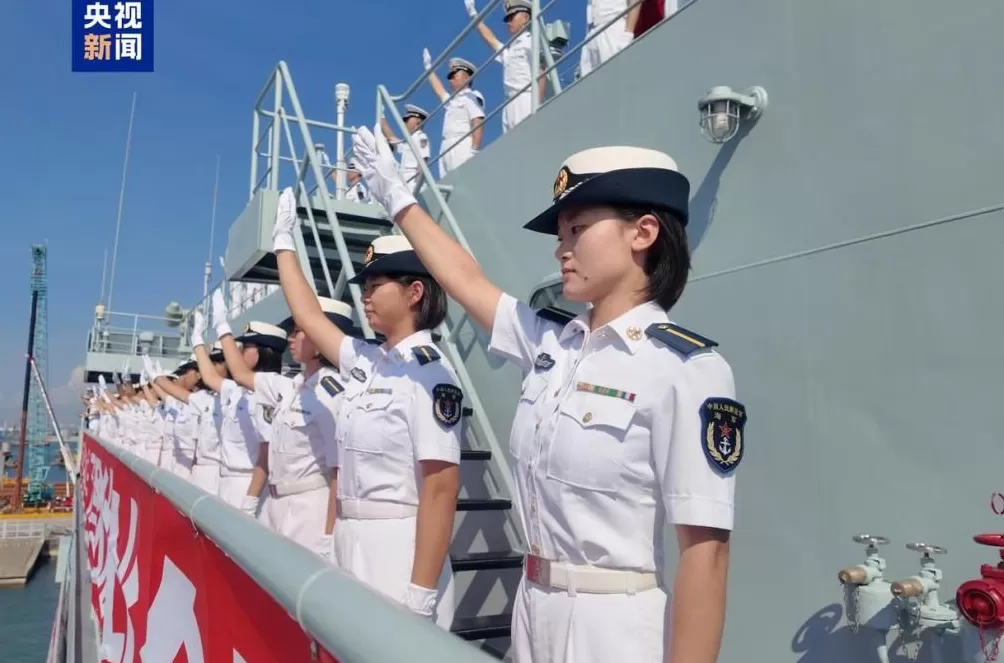 中国海军83舰编队完成对新加坡访问起程回国-第2张图片- 中国海军83舰编队完成对新加坡访问起程回国-第2张图片-