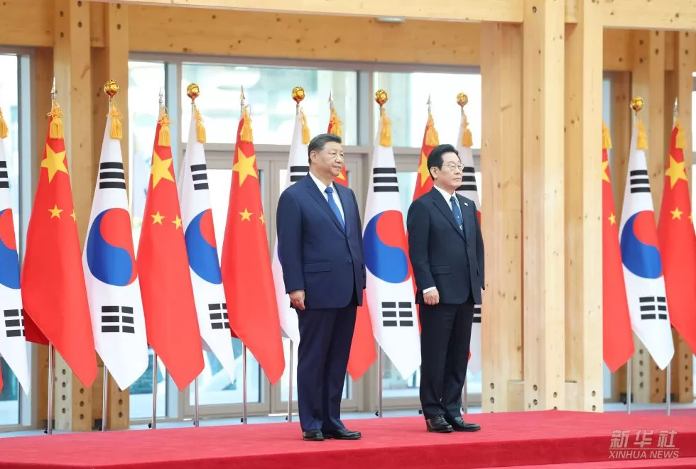 新华图讯｜习近平同韩国总统李在明举行会谈-第2张图片-