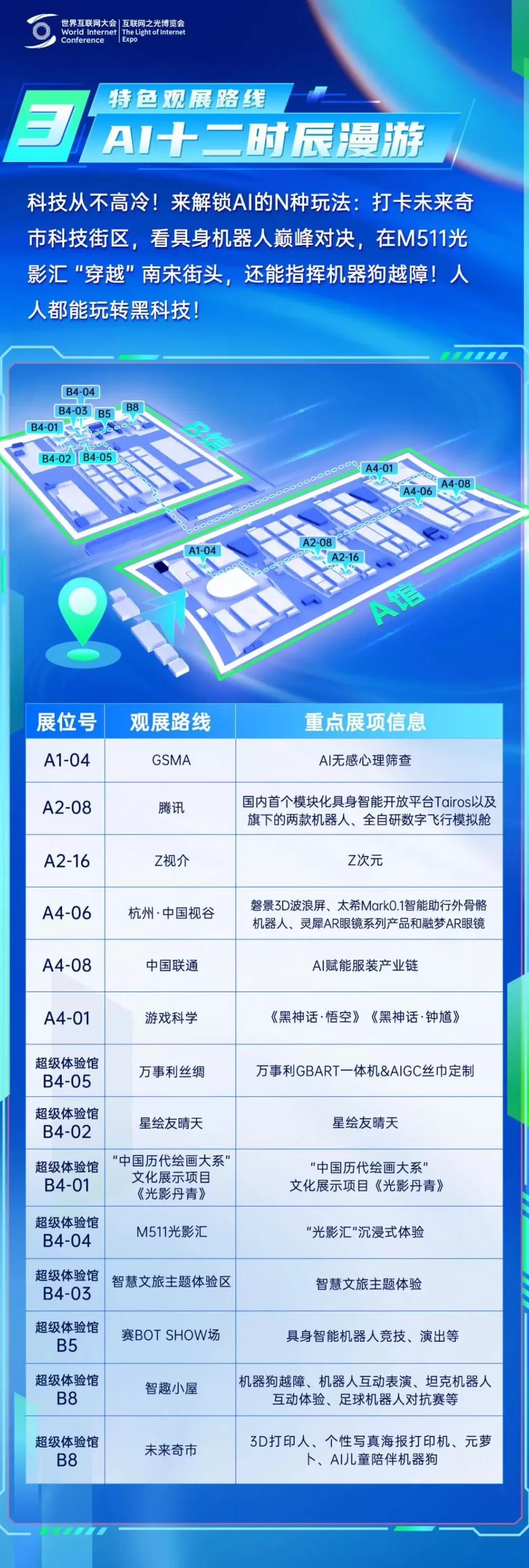 5条特色路线！带你从从容容逛“互联网之光”博览会-第4张图片-