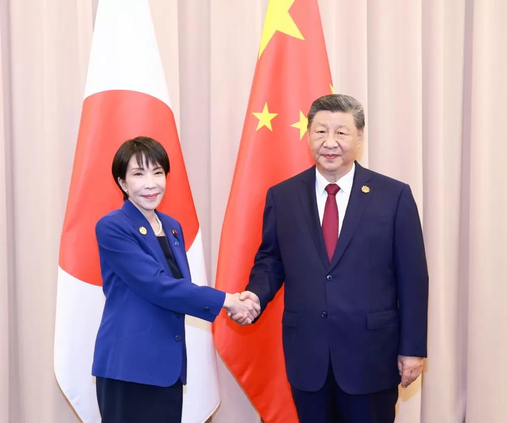 大外交|扣好“第一粒纽扣”,中日领导人连续四年实现APEC峰会期间会面-第1张图片- 大外交|扣好“第一粒纽扣”,中日领导人连续四年实现APEC峰会期间会面-第1张图片-