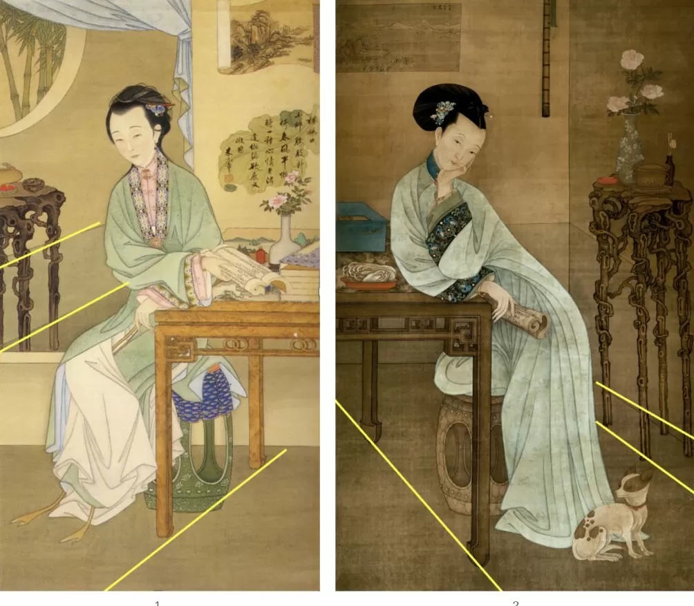 “新样佳人读书图”与冷枚-第16张图片- “新样佳人读书图”与冷枚-第16张图片-