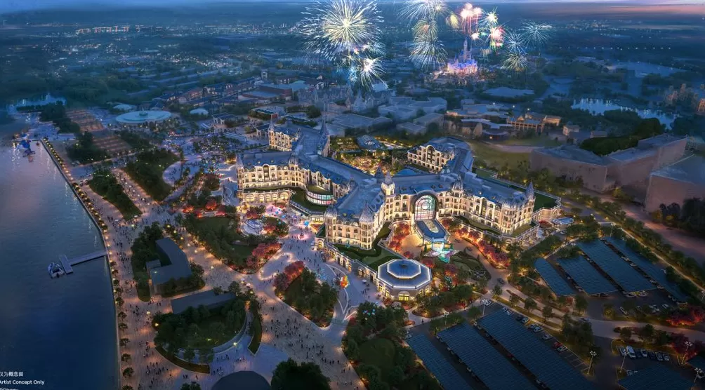 上海迪士尼迎来第一亿位游客,乐园主入口处将新建第四座酒店-第1张图片- 上海迪士尼迎来第一亿位游客,乐园主入口处将新建第四座酒店-第1张图片-