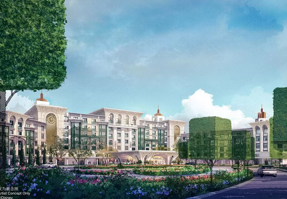 上海迪士尼迎来第一亿位游客,乐园主入口处将新建第四座酒店-第2张图片- 上海迪士尼迎来第一亿位游客,乐园主入口处将新建第四座酒店-第2张图片-
