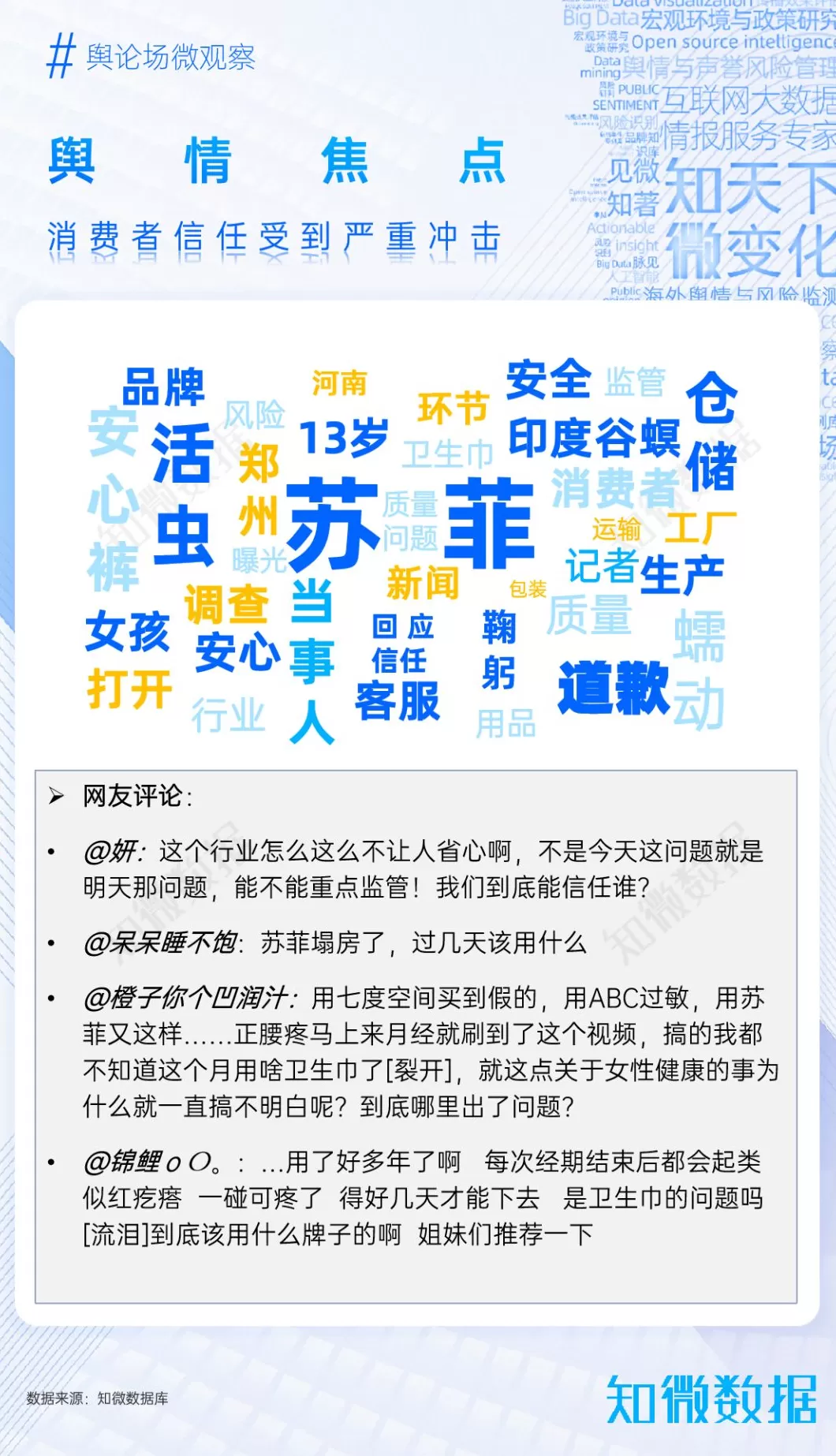 苏菲“有虫”事件洞察:正值双十一,曝出产品质量问题致命吗?-第2张图片- 苏菲“有虫”事件洞察:正值双十一,曝出产品质量问题致命吗?-第2张图片-