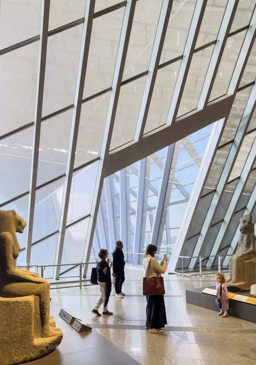 建了20年的大埃及博物馆今日开放,华裔建筑师主导设计-第11张图片- 建了20年的大埃及博物馆今日开放,华裔建筑师主导设计-第11张图片-