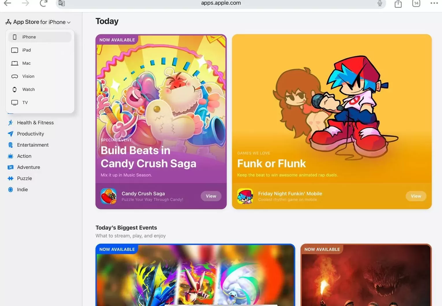 苹果网页版AppStore可搜索、浏览,无需苹果设备也能访问体验-第2张图片- 苹果网页版AppStore可搜索、浏览,无需苹果设备也能访问体验-第2张图片-