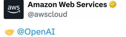 微软不再是首要选择,OpenAI宣布380亿美元购买亚马逊算力-第1张图片- 微软不再是首要选择,OpenAI宣布380亿美元购买亚马逊算力-第1张图片-