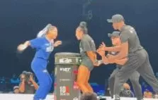 中央美院女高材生扇哭美国选手却被判负回应：对手头都快缩到肚子里了-第2张图片-