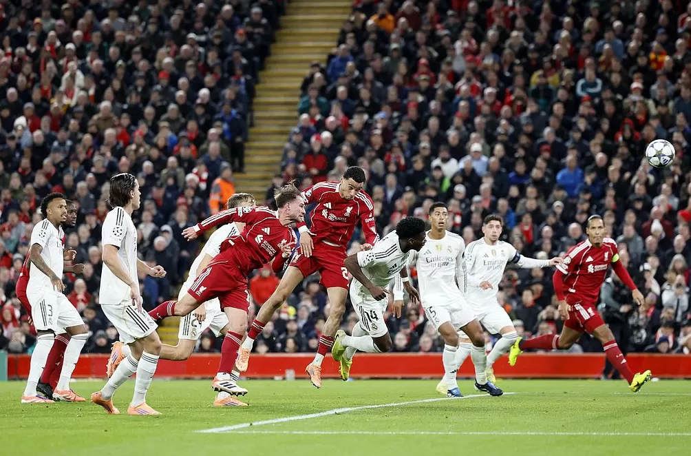 当利物浦找回了熟悉的节奏，皇马发现自己配不上英超强度-第1张图片-