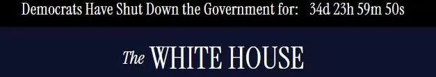 进入第36天,美联邦政府“停摆”时长破历史纪录-第1张图片- 进入第36天,美联邦政府“停摆”时长破历史纪录-第1张图片-