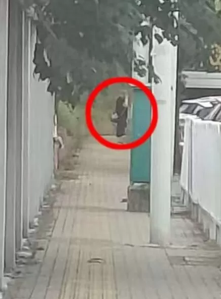 上海荒地现摄像头和12万现金？数小时蹲守后，可疑男子出现-第2张图片-