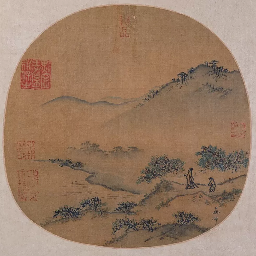 宋徽宗书法纨扇领衔,上博“压箱底”扇面书画将展-第3张图片- 宋徽宗书法纨扇领衔,上博“压箱底”扇面书画将展-第3张图片-