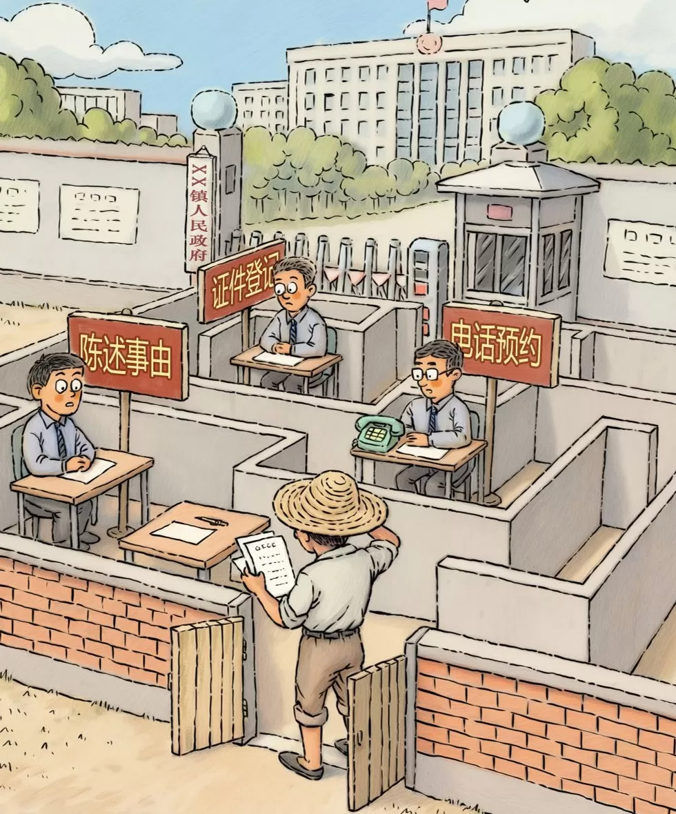 澎湃漫评|乡镇政府没理由“门难进”-第1张图片- 澎湃漫评|乡镇政府没理由“门难进”-第1张图片-